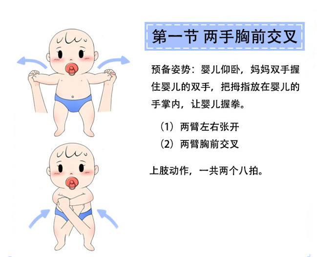 給寶寶做被動操好處多，再不做就晚了